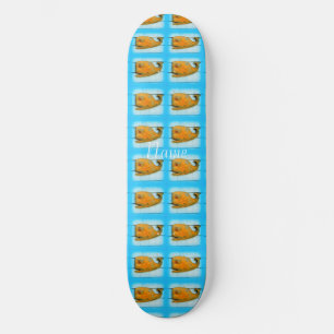 Volkskunstwale Blau Thunder_Cove Skateboard