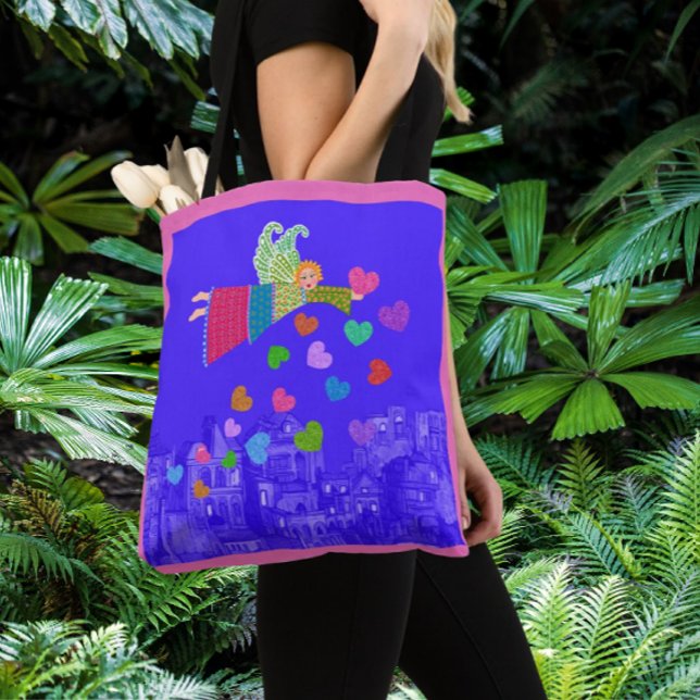 Volkslied-Engelherzen  (Perfect for spreading a little love while you shop!)