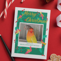 Volkslied-Vögel, benutzerdefinierte Weihnachtsfoto