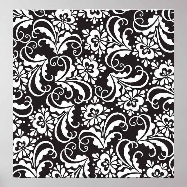 Volksmassen-Blume Poster (Vorne)