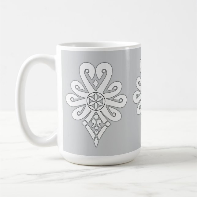 Volksmuster der polnischen Bergbewohner - Parzenic Kaffeetasse (Links)