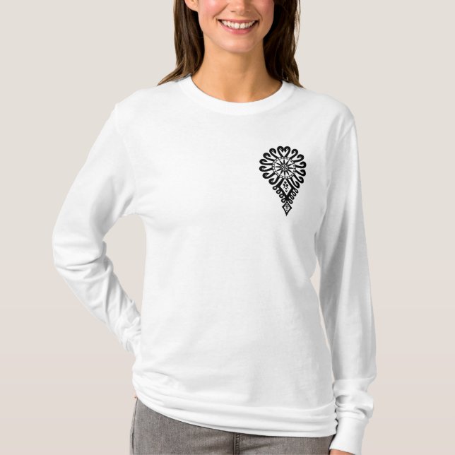 Volksmuster der polnischen Bergbewohner - Parzenic T-Shirt (Vorderseite)