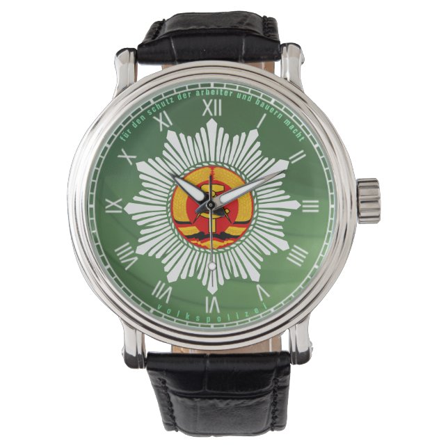 VOLKSPOLIZEI ARMBANDUHR (Vorderseite)