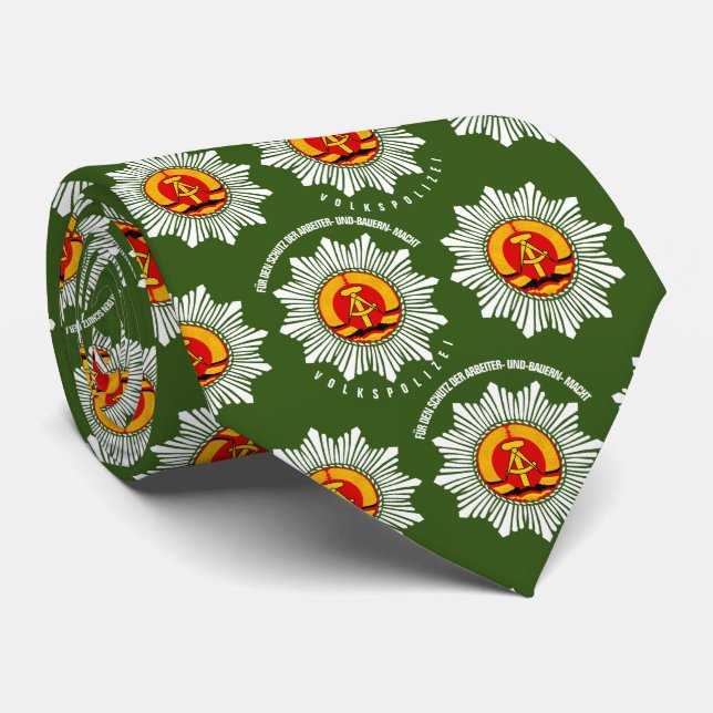 VOLKSPOLIZEI KRAWATTE (Gerollt)