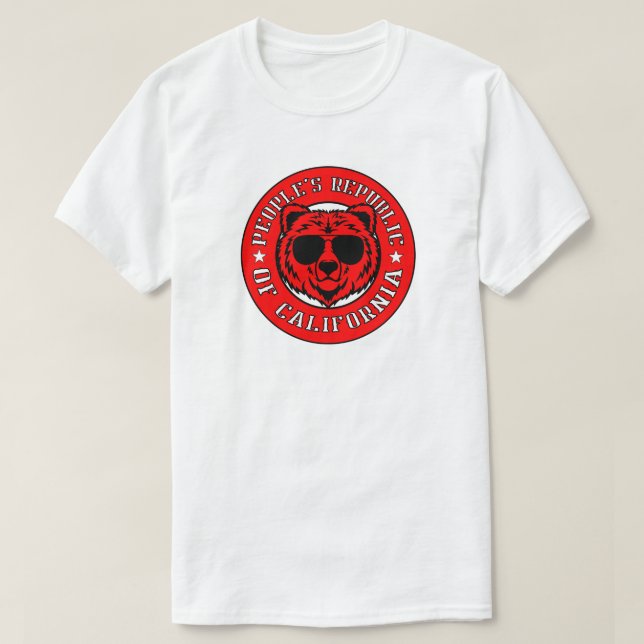 VOLKSREPUBLIK KALIFORNIEN T - Shirt (Design vorne)