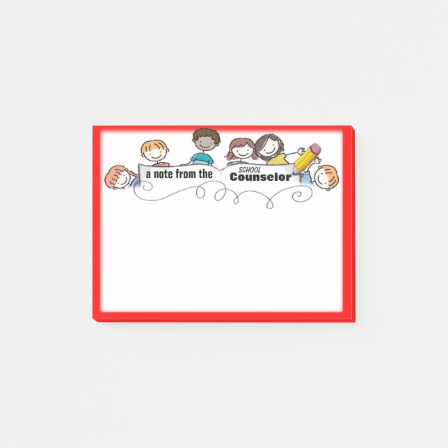 Volksschule-Ratgeber-klebrige Anmerkungen Post-it Klebezettel (Vorderseite)