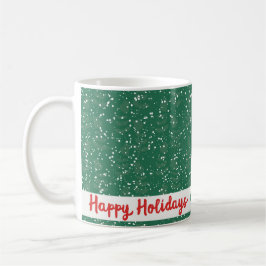 VolksTasse sankt-Frau-Klaus Snowy Happy Holidays Tasse