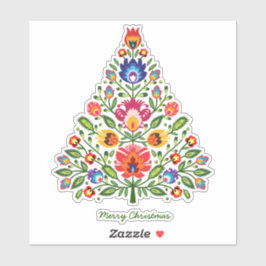 Volksverzauberung: Weihnachtsbaum Aufkleber