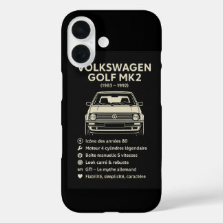 Volkswagen-Telefonzelle iPhone 16 Hülle
