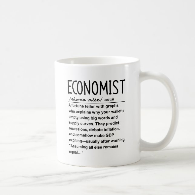 Volkswirt Kaffeetasse (Rechts)