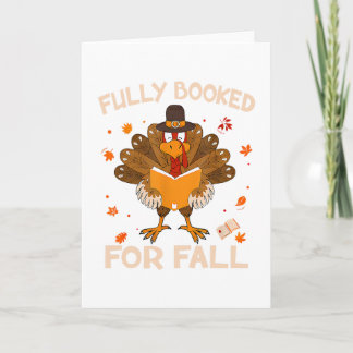 Voll ausgebucht für den Herbst Bücherliebhaber Tru Karte