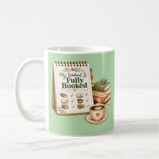 Voll gebuchsteter gemütlicher Buchliebhaber-Mug Kaffeetasse