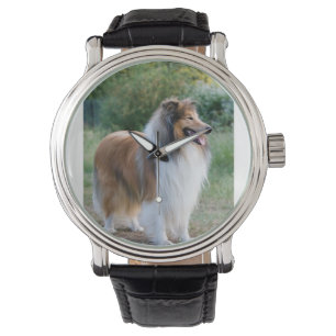 voll rauer Collie 5 Armbanduhr