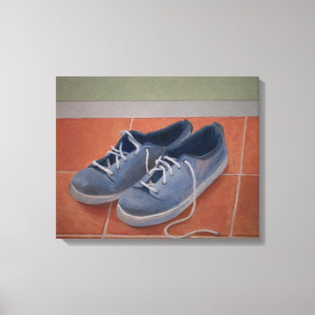 VOLL SERVIERT LEINWANDDRUCK (Vorderseite)