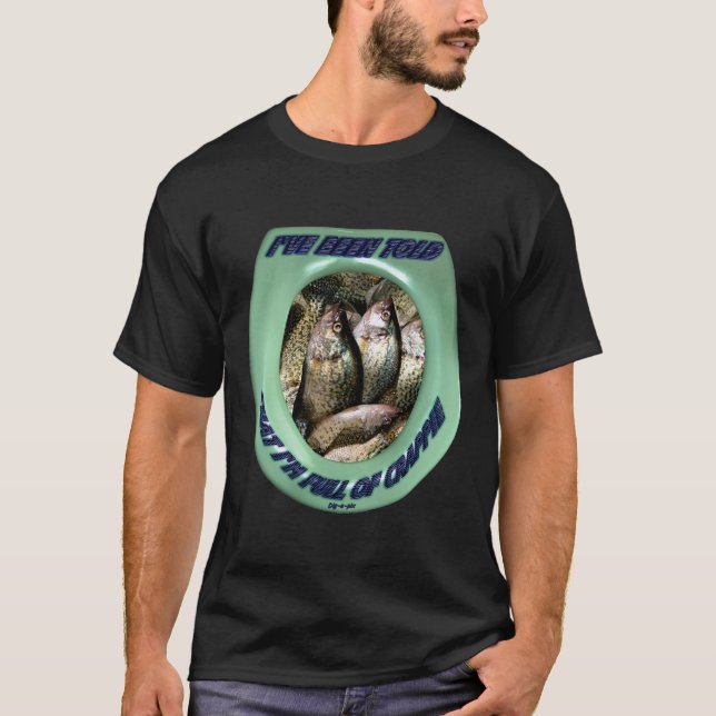Voll vom Crappie T-Shirt (Vorderseite)