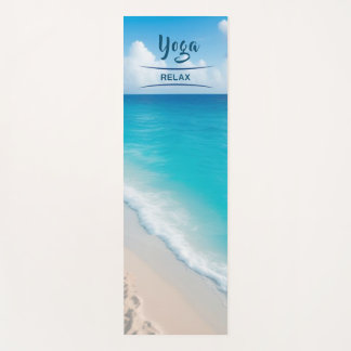 Vollansicht Strand - Yoga Mat Yogamatte