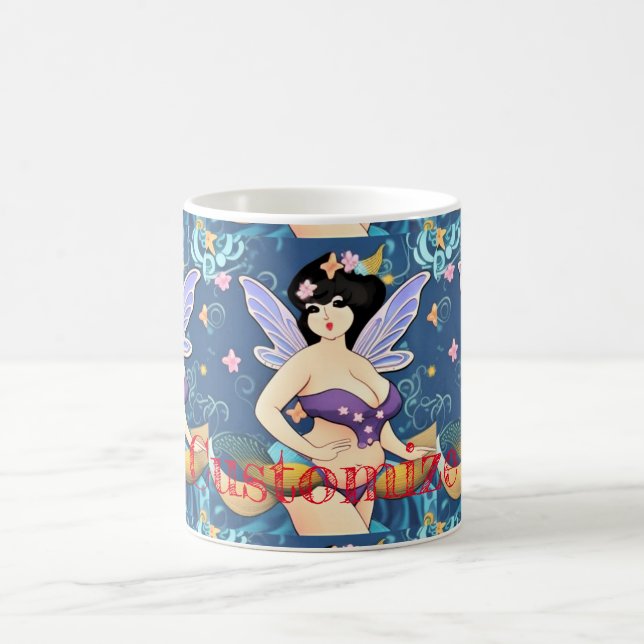Vollbildliche Fairy Goddess Thunder_Cove Kaffeetasse (Mittel)