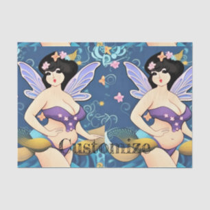 Vollbildliche Fairy Goddess Thunder_Cove Seidenpapier