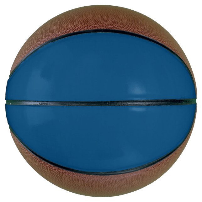 Vollblauer Denim Basketball (Vorderseite)