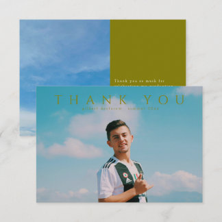 Vollblutlandschaft mutig minimalistisch dankeskarte