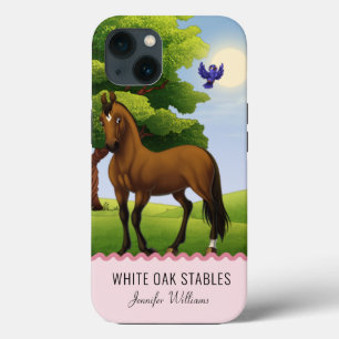 Vollblutpferd auf einer Weide Case-Mate iPhone  Hülle