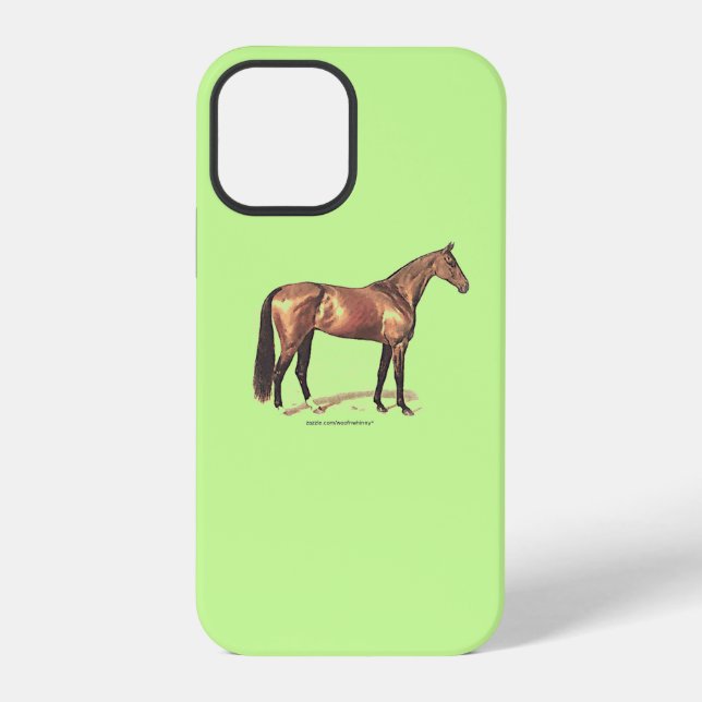 Vollblutpferd Case-Mate iPhone Case Hülle (Rückseite)