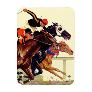 Vollblutrennen Magnet