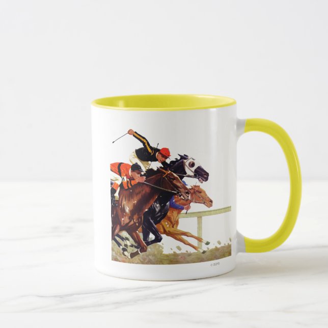Vollblutrennen Tasse (Rechts)