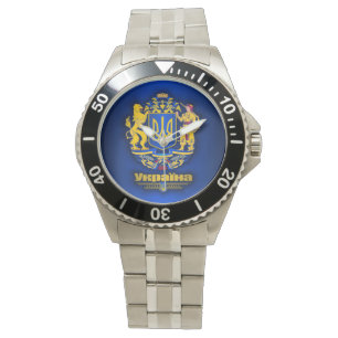 Volle Arme Ukraine Armbanduhr