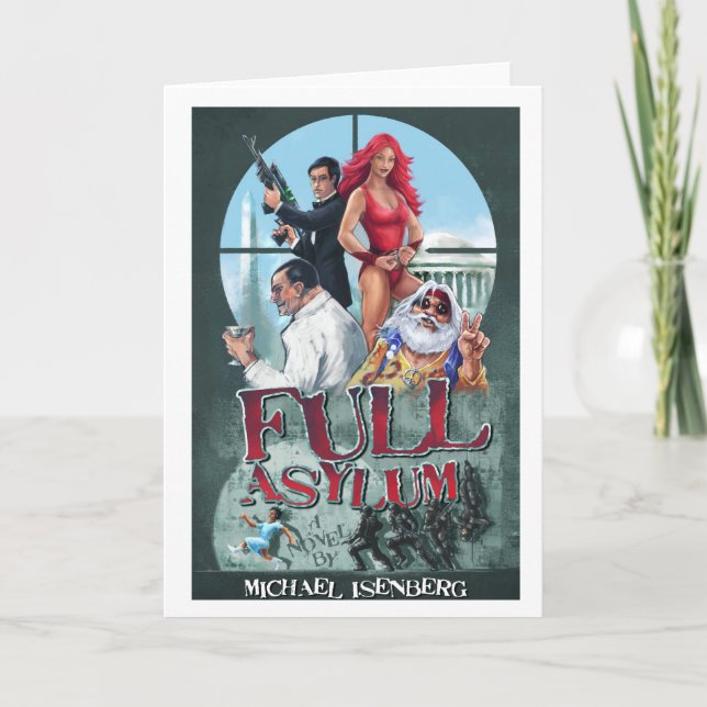 Volle Asyl-Gruß-Karte Karte (Vorderseite)