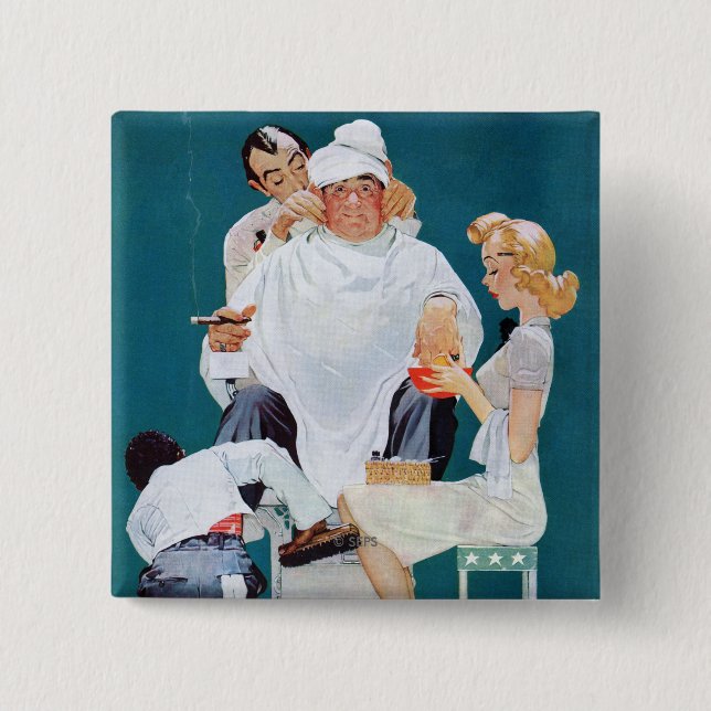 Volle Behandlung Button (Vorderseite)