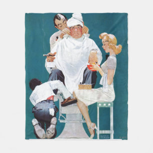 Volle Behandlung Fleecedecke