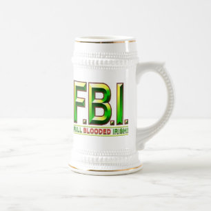 Volle Blooded Iren Bierglas