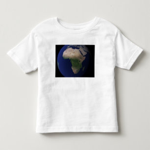 Volle Erde, die Afrika, Europa u. mittleres EA Kleinkind T-shirt