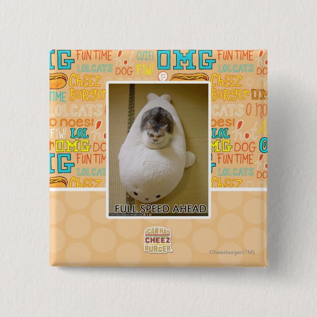 Volle Geschwindigkeit voran Button (Vorderseite)