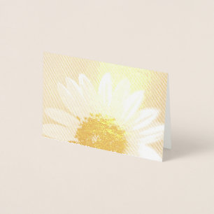 Volle Sonnenblume Folienkarte