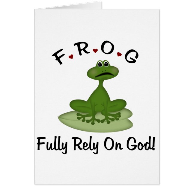 Volle Verlass auf Gott (Vorne)