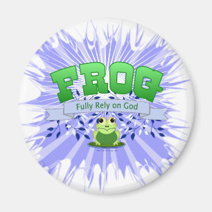 Volle Verlass auf Gott Magnet