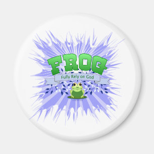 Volle Verlass auf Gott Magnet