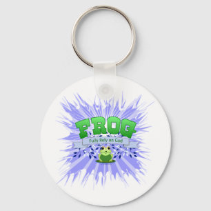 Volle Verlass auf Gott Schlüsselanhänger