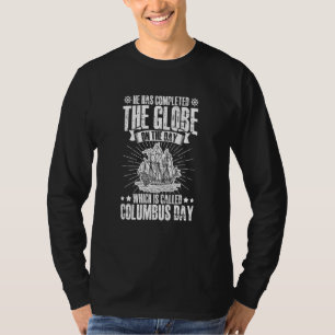 Vollendete den Globus Amerikanisch Italienisch Chr T-Shirt
