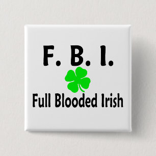 Voller Blooded Iren-Klee FBI Button