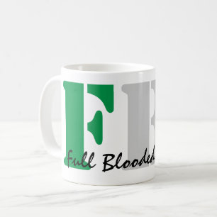 Voller Blooded Italiener FBI Tasse