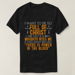 Voller Christus Funny Christliches Shirt