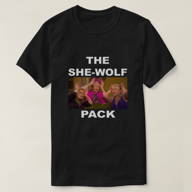 Voller Haus - sie Wolf Pack Classic T-Shirt (Design vorne)