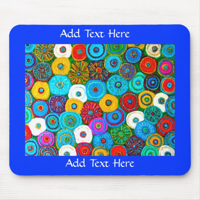 Voller Kreis Mousepad 2 (Vorne)