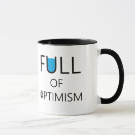 Voller Optimismus - OPTIMISTISCH Tasse