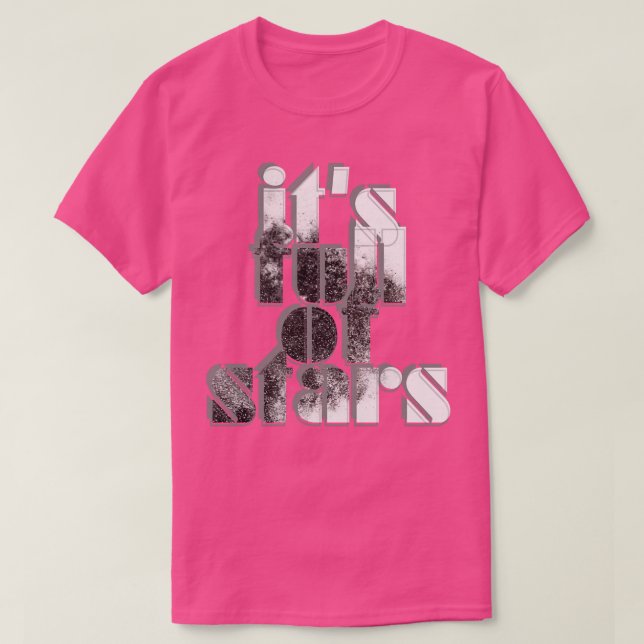 voller Sterne T-Shirt (Design vorne)