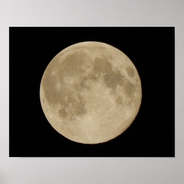 Vollernte Moon Poster (Vorne)