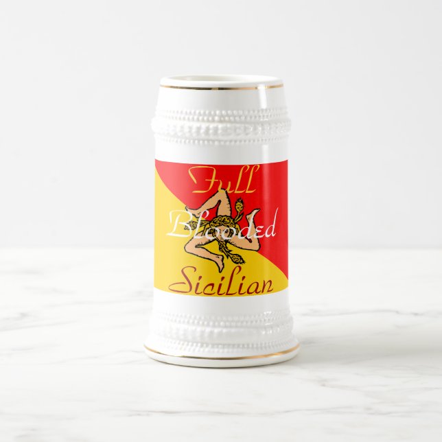 VOLLES BLOODED SIZILIANISCH BIERGLAS (Mittel)